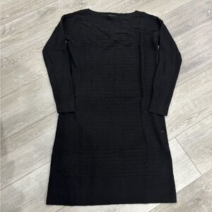 Banana Republic Classic Black Long Sleeve Dress
